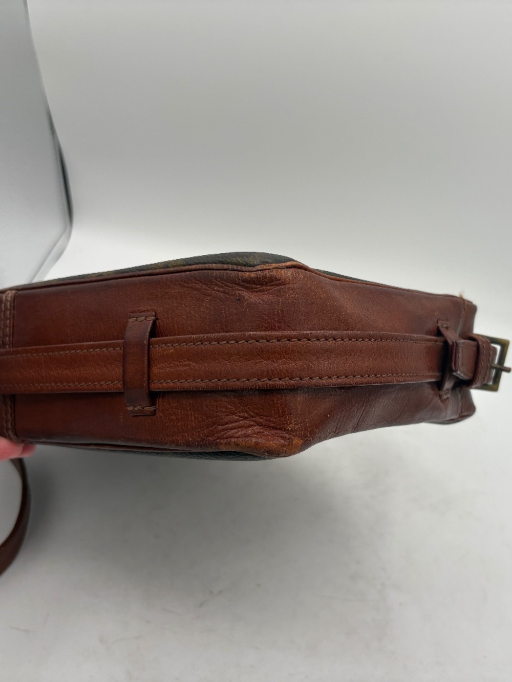 Vintage Louis Vuitton Monogram Sac Bandouliere Crossbody Shoulder Bag w Dust Bag - Picture 11 of 16